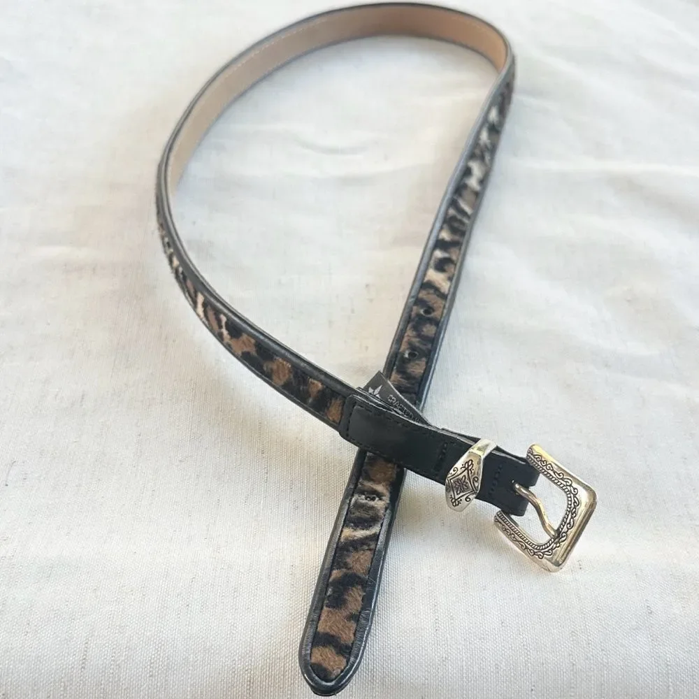 Brighton Vintage Animal Print Women’s Belt L/34